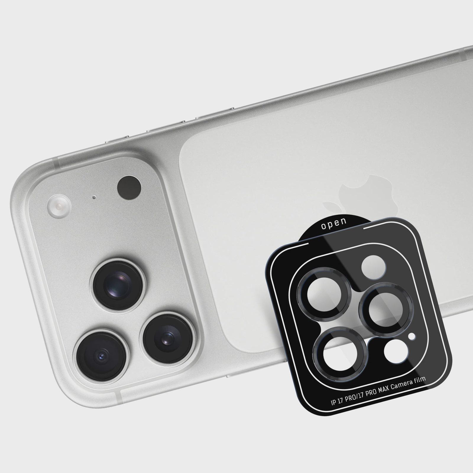 3mk Lens Protection Pro – härdat glas i svart för iPhone 18 Pro / 18 Pro Max, bild 5