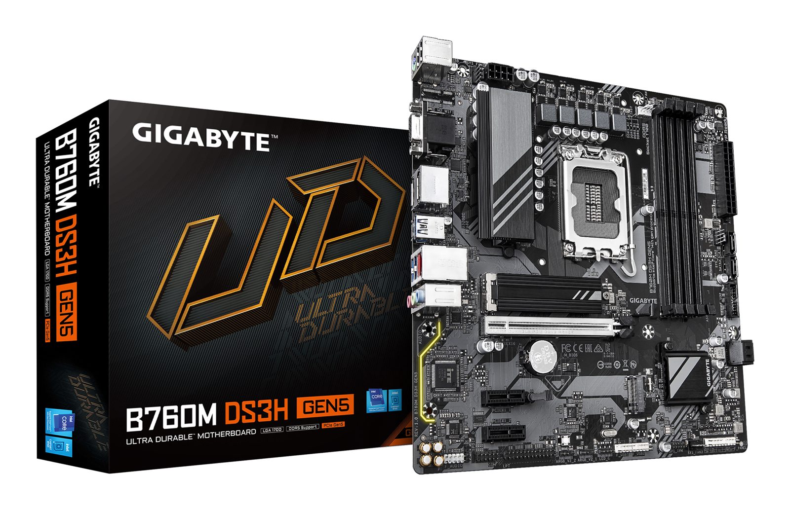 Gigabyte B760M DS3H Gen5, bild 4