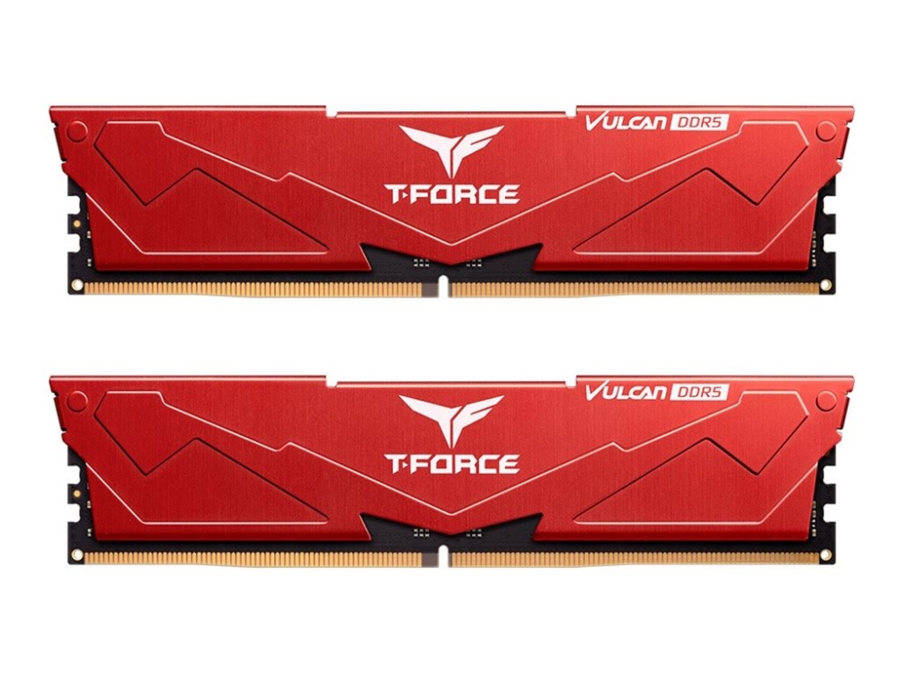 Team Group T-FORCE Vulcan FLRD532G6000HC30DC01 RAM DDR5 32 GB 6000 MHz CL30, röd
