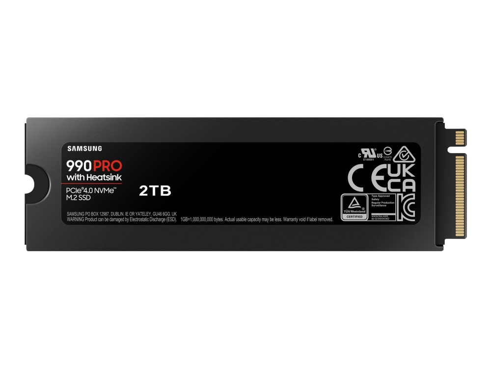 Samsung 990 Pro Heatsink 2TB intern SSD, bild 2