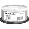 Blu-Ray BD-R media Verbatim 25 GB/200 min 6X, Printable, Hard Coat MABL, 25-pack spindel, bild 2