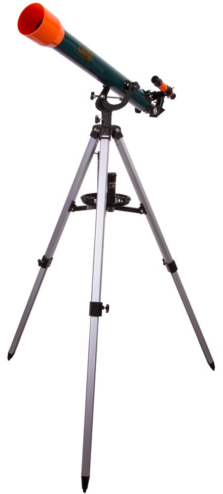 Levenhuk LabZZ T3, Orange, Petrolfärgad, Aluminium, Manuell, 3,03 kg, 730 mm, 235 mm
