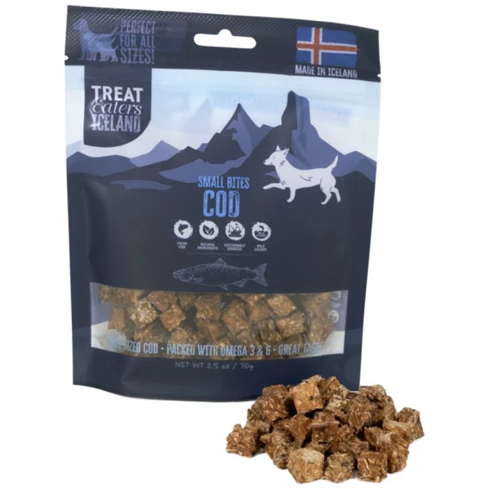 Treateaters Iceland Cod Small Bites 70 g