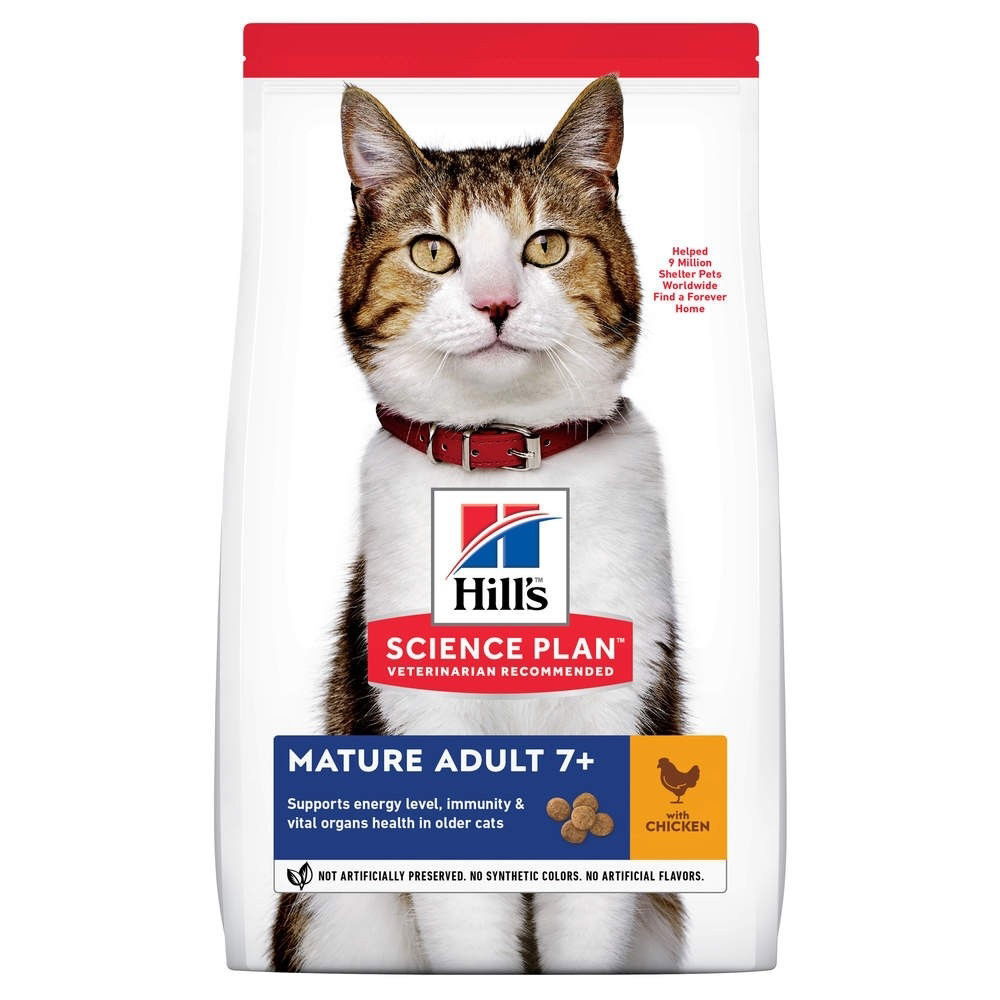 Hill's Science Plan Cat Mature Adult 7+ Chicken 1,5 kg