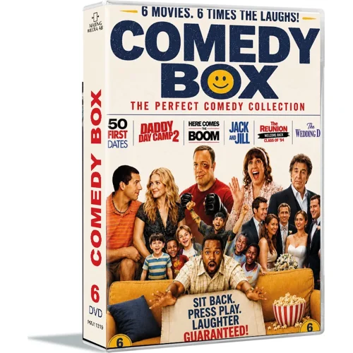 COMEDY BOX - 6 COMEDYS - (6DVD box set )