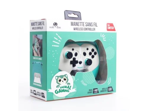 Freaks And Geeks - Wireless Controller Pandy for Switch with paddles - Green, bild 2