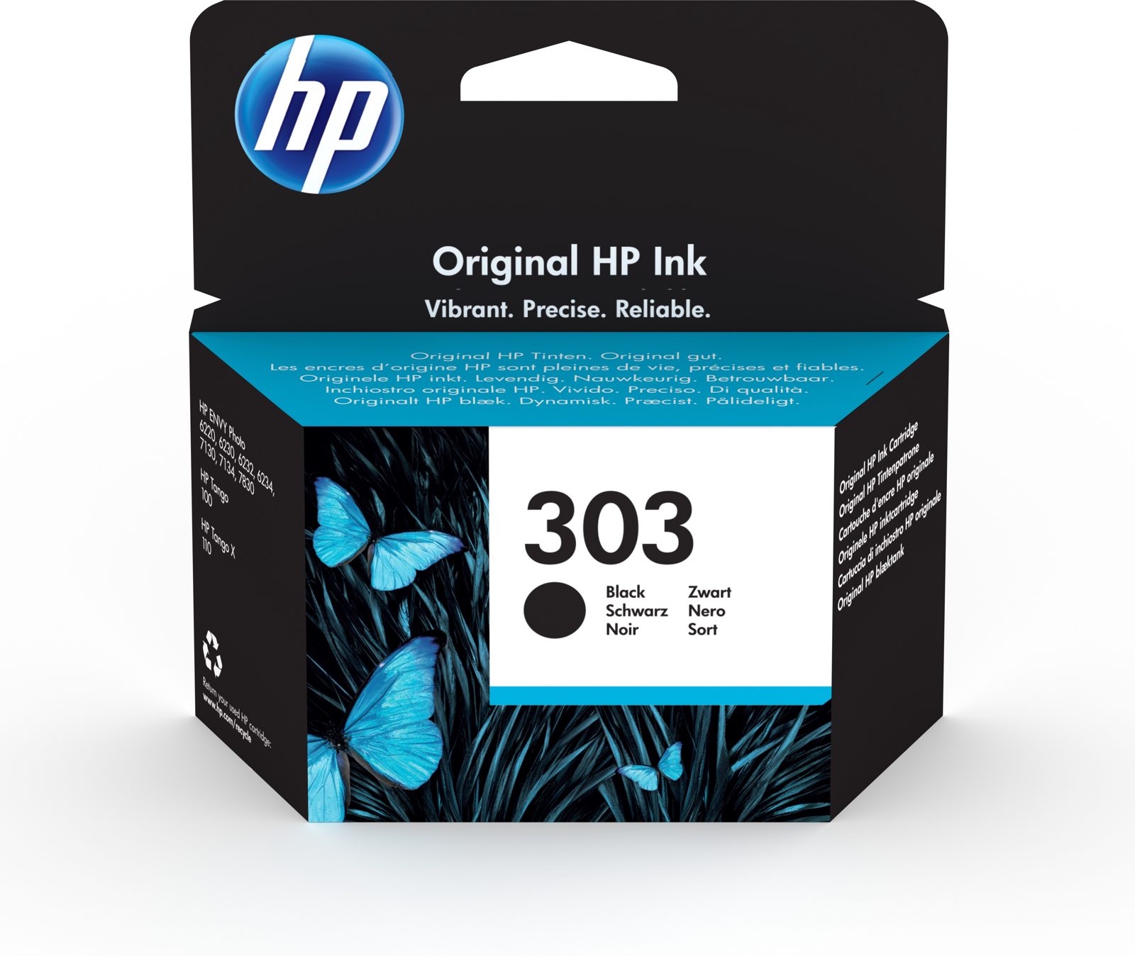 HP 303 Svart, 200 sidor, bild 3