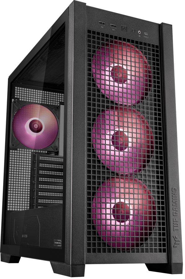 ASUS TUF Gaming GT302 Svart, bild 5