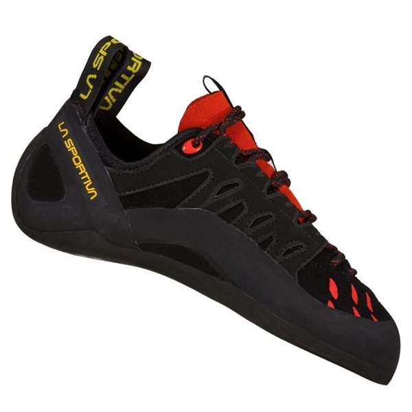 La Sportiva Tarantulace Climbing Shoes Men Black/Poppy - 45,5