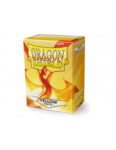 Dragon Shield Matte Yellow (100)