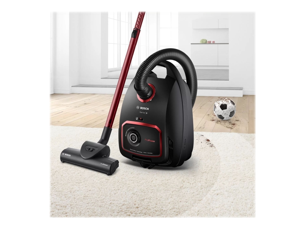 Bosch Serie | 6 ProPower BGL6POW1 - Dammsugare - med behållare - påse - svart