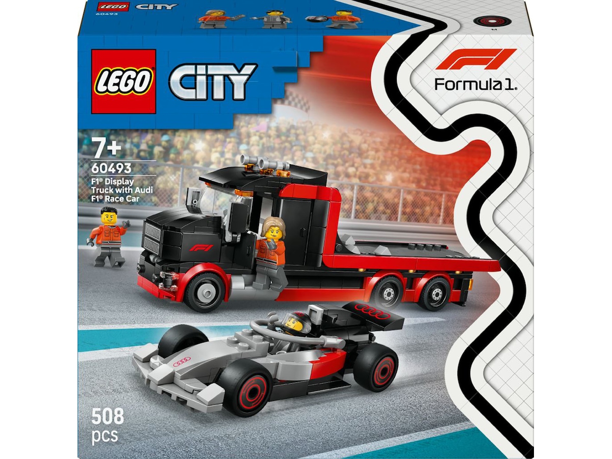 LEGO City F1 uppvisningsbil med Audi F1 racerbil 60493, bild 4