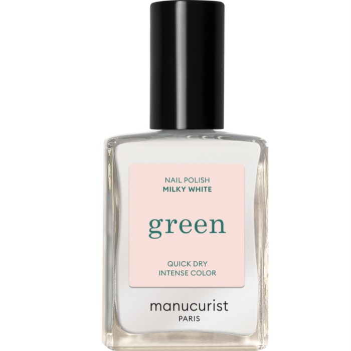 Manucurist Green Nail Polish Milky White