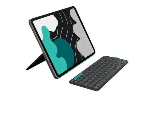 Logitech Flip Folio iPad Pro 13”/iPad Air 13” tangentbord för surfplatta (svart), bild 2