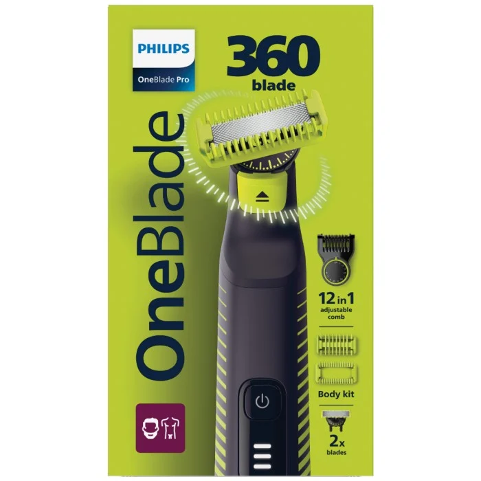 Philips PRO Face & Body 360 Black/Green Black/Green