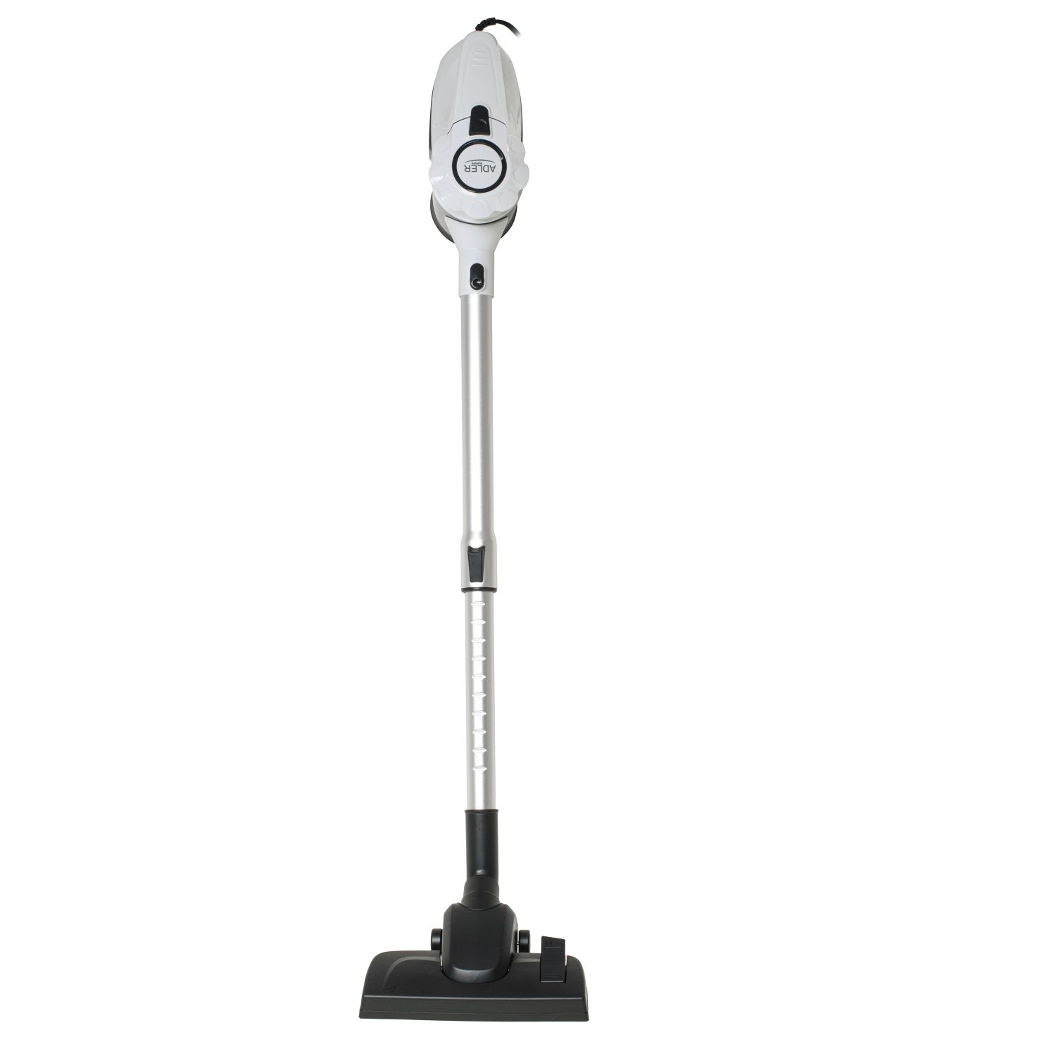Adler AD 7036W, Skaftdammsugare, 2-i-1, Utan påse, Svart, Vit, 1,5 l, Torr, EPA