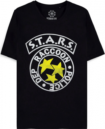 Resident Evil S.T.A.R.S. T-shirt Svart (Large)