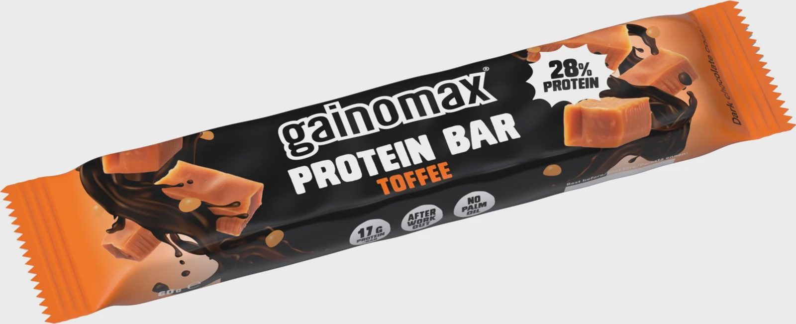 Gainomax Protein Bar, Toffee, 1 st