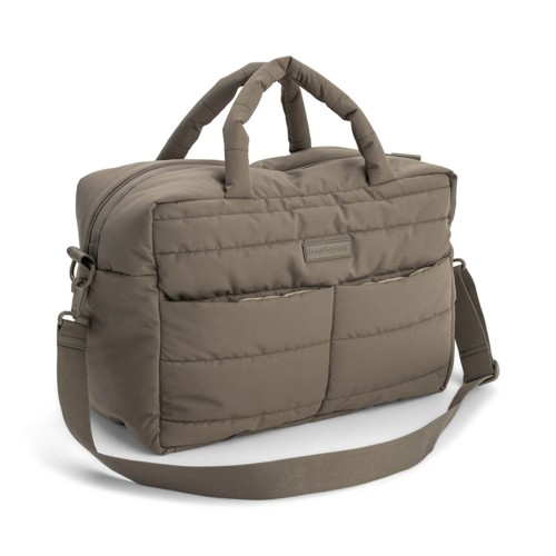 Done by Deer - Quilted changing bag - Taupe - 41 x 21 x H 29 cm
