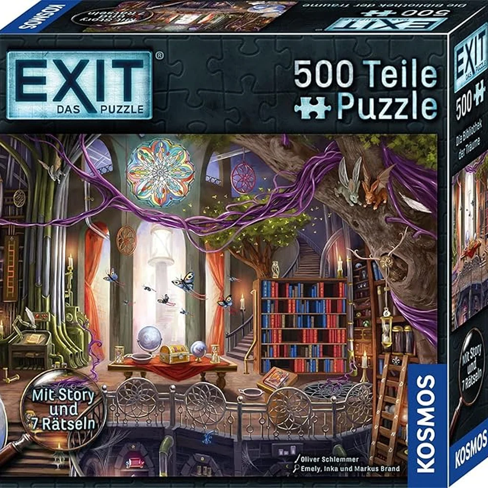 Exit: Puzzle - Library of Dreams 500 Bitar