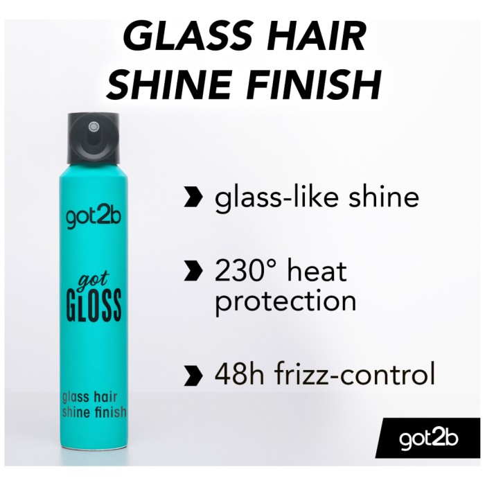 Got2b Gloss Glass Hair Shine Spray 200 ml, bild 2