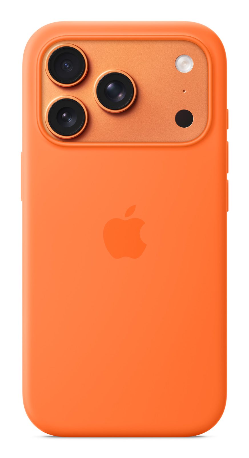 Apple iPhone 17 Pro silikonfodral med MagSafe - Orange, bild 3