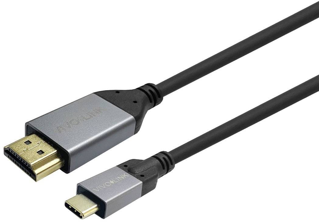 Vivolink USB-C till HDMI, 4K@60Hz, 3 meter - Svart, bild 3