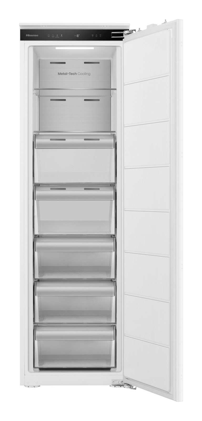 Hisense Frysskåp FT3B213SAWE (integrerat)