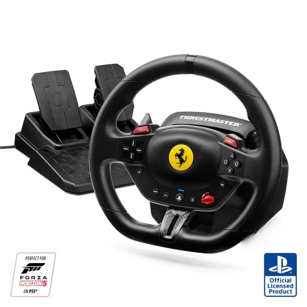Thrustmaster T98-P Ferrari 296 GTB racingratt, bild 4