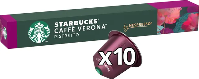 Starbucks Caffe Verona kaffekapslar By nespresso