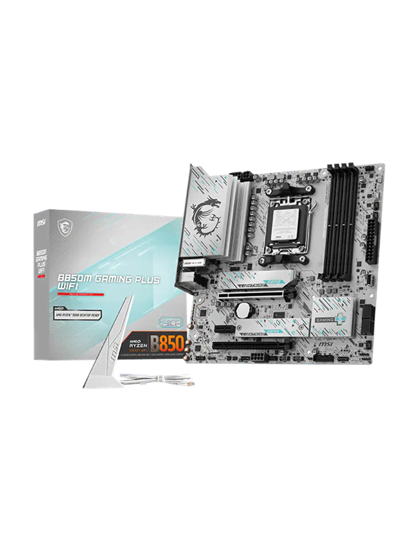 MSI B850M GAMING PLUS WIFI moderkort AM5 micro ATX DDR5, bild 2