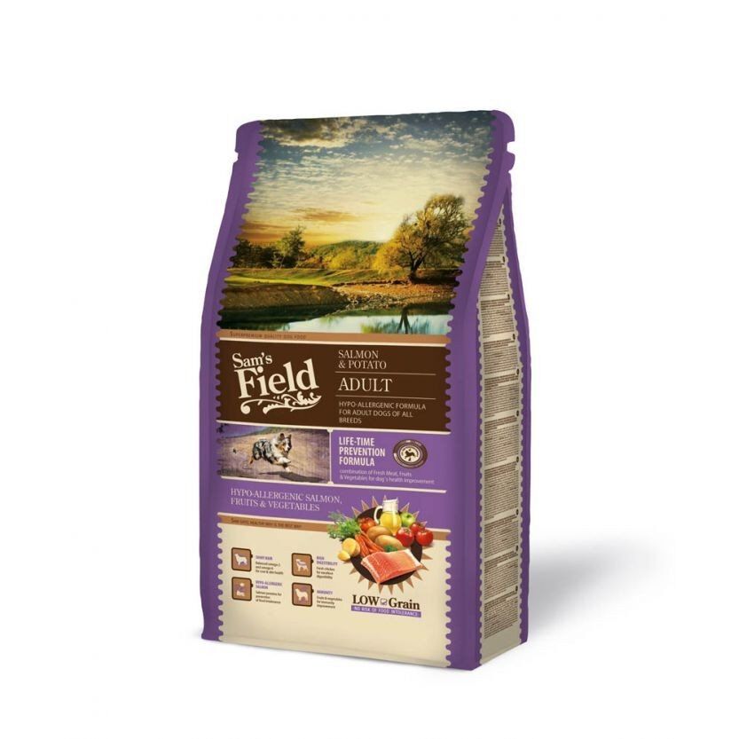 Sam's Field Adult Salmon & Potato 2,5 kg