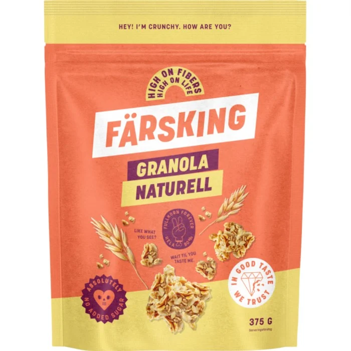 Färsking Granola Naturell 375 g