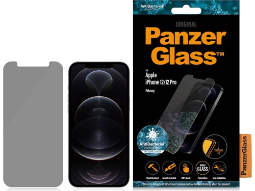 PanzerGlass™ | Privacy Edition - Skärmskydd för mobiltelefon - Standard passform - Kristallklart | Apple iPhone 12/12 Pro, bild 2