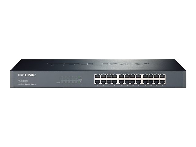 TP-Link TL-SG1024, 24-port Gigabit, metallhölje, rackmonterbar, bild 2