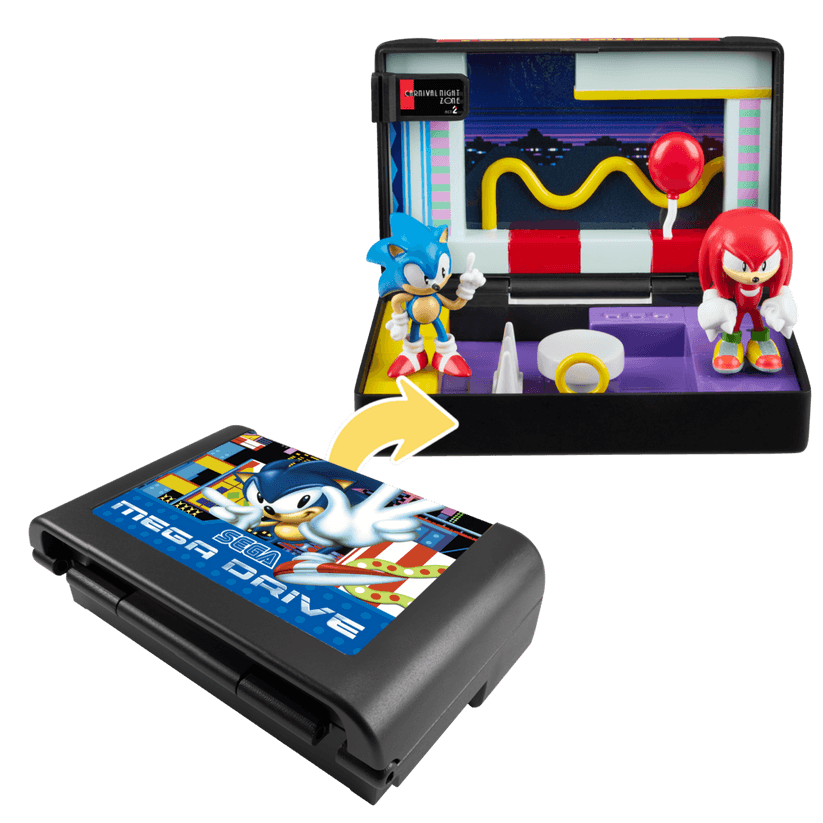 Console Heroes Sega Mega Drive Sonic 3 Carnival Night Zone Diorama