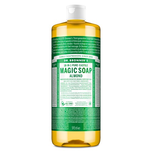 Dr. Bronner's Pure Castile Liquid Soap Almond 945 ml, bild 2