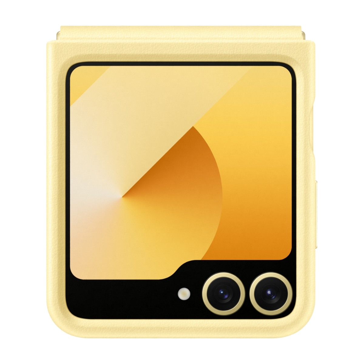 Samsung Galaxy Z Flip7 FE/Flip6 Kindsuit-fodral, gul