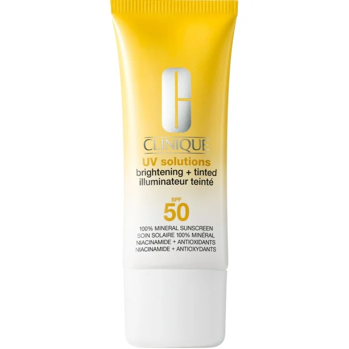 Clinique UV Solutions Brightening + Tinted Sunscreen SPF 50 Medium Deep Medium Deep