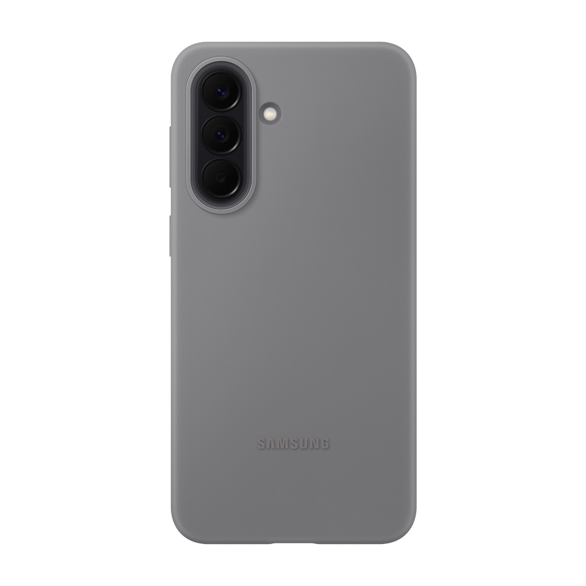 Samsung Galaxy A57 silikonfodral, grå, bild 3