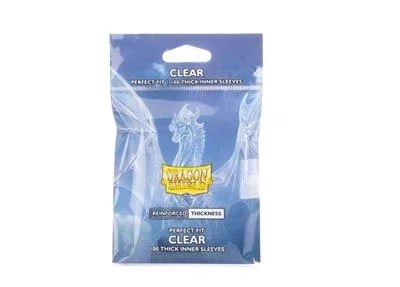 Sleeves Dragon Shield - 63 x 88 mm Perfect Fit Thick Inner - Clear
