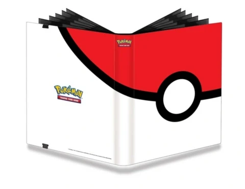 Ultra Pro Pokeball 9-Pocket PRO-Binder för Pokemon (för 360 kort)