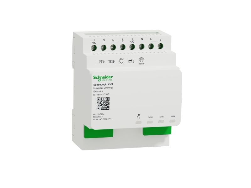 Schneider Electric SpaceLogic KNX MTN6810-0102 dimmerexpansionsmodul 2-kanals