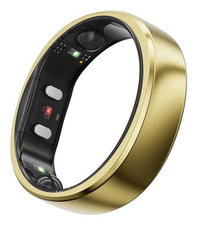 RingConn Smart Ring Gen 2 storlek 6 guld - aktivitets-tracker IP68 Bluetooth 5.0 (RCA-01-G-6)