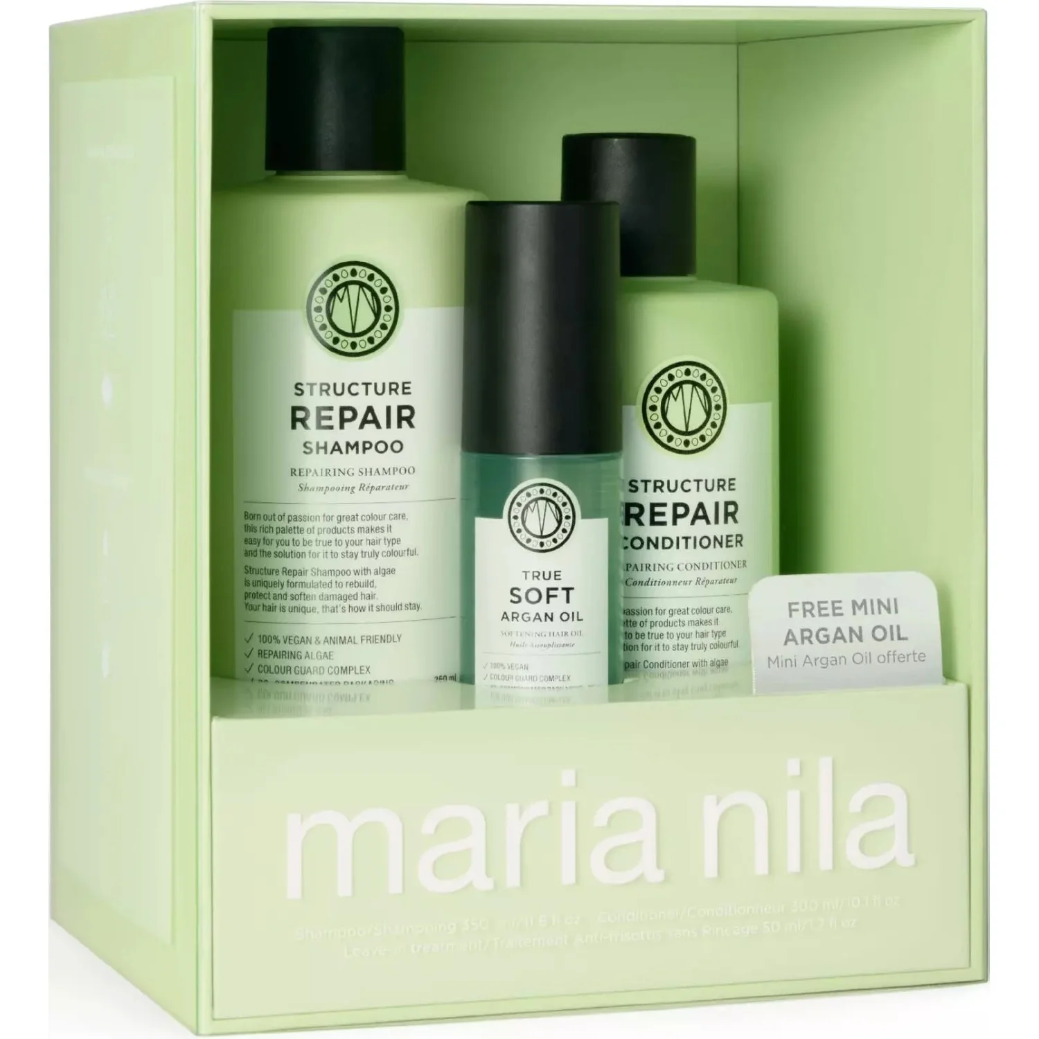 Maria Nila Beauty Box AW26 Structure Repair 350ml + 300ml + 30ml 680 ml