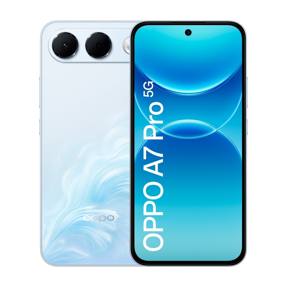 OPPO A7 Pro 5G 128 GB, Surfing Blue, bild 2