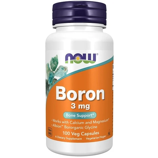 NOW Boron 3Mg 100 st