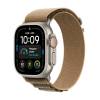 Apple Watch Ultra 4 GPS + Cellular 49 mm naturligt titan, ökensand Bergsloop - S, bild 3