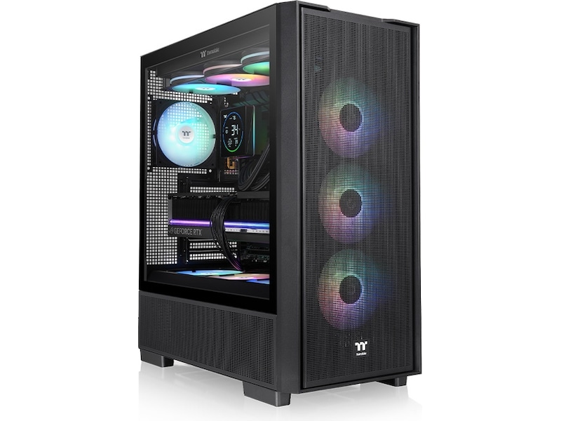 Thermaltake S380 TG ARGB Mid Tower (svart)
