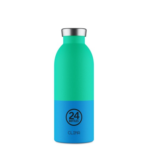 24Bottles - Clima - Wave - Blå, Grøn - 500 ml